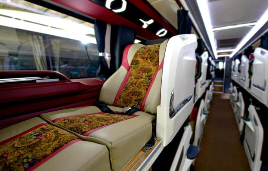 Sewa Bus Suites Class Sleeper Bus Pariwisata, Cocok Untuk Kaum Rebahan
